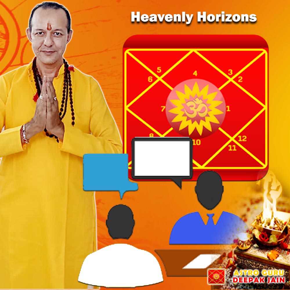 Personal Astrology Consultation 365 Blended Package with Top Astrologer Astro Guru Deepak Jain - Heavenly Horizons